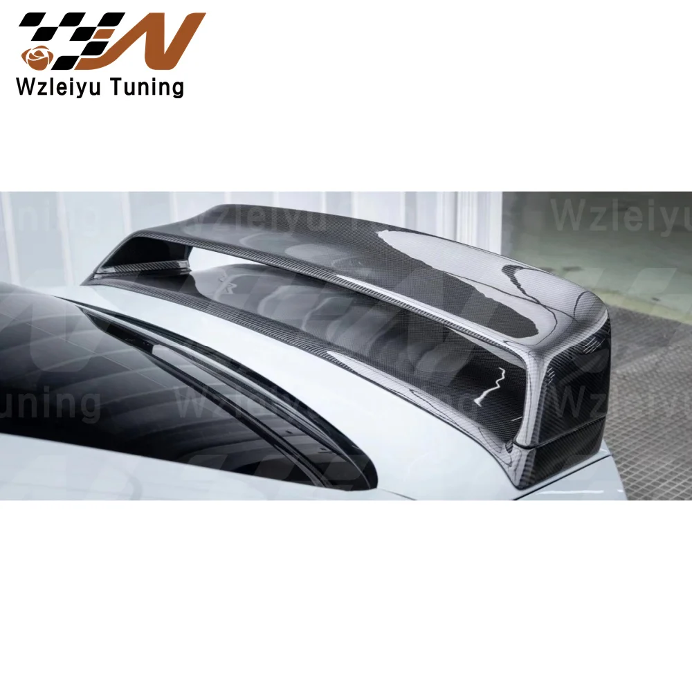 

A Style Dry Carbon Fiber Rear Trunk Spoiler Wing Fit For BMW G87 M2 2023 High Quality Fitment