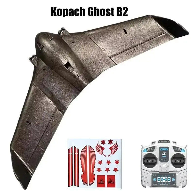 Kopach Ghost B2 Flying Wing 950mm Wingspan Fpv Passing Through Fixed Wing Epp Delta Wing Ar Wing Zdalnie sterowany samolot Zabawka