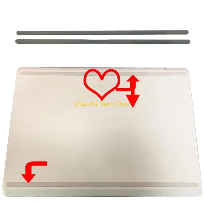A3PC Replacement (for laptop go 1943 2013 2039 Shell Cover) NonSlip Rubber Strips Pad