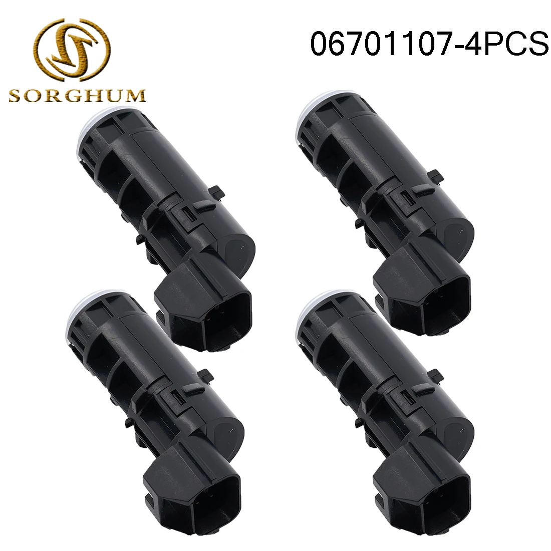 4pcs Black PDC Parking Sensor For Geely Dorsett 06701107