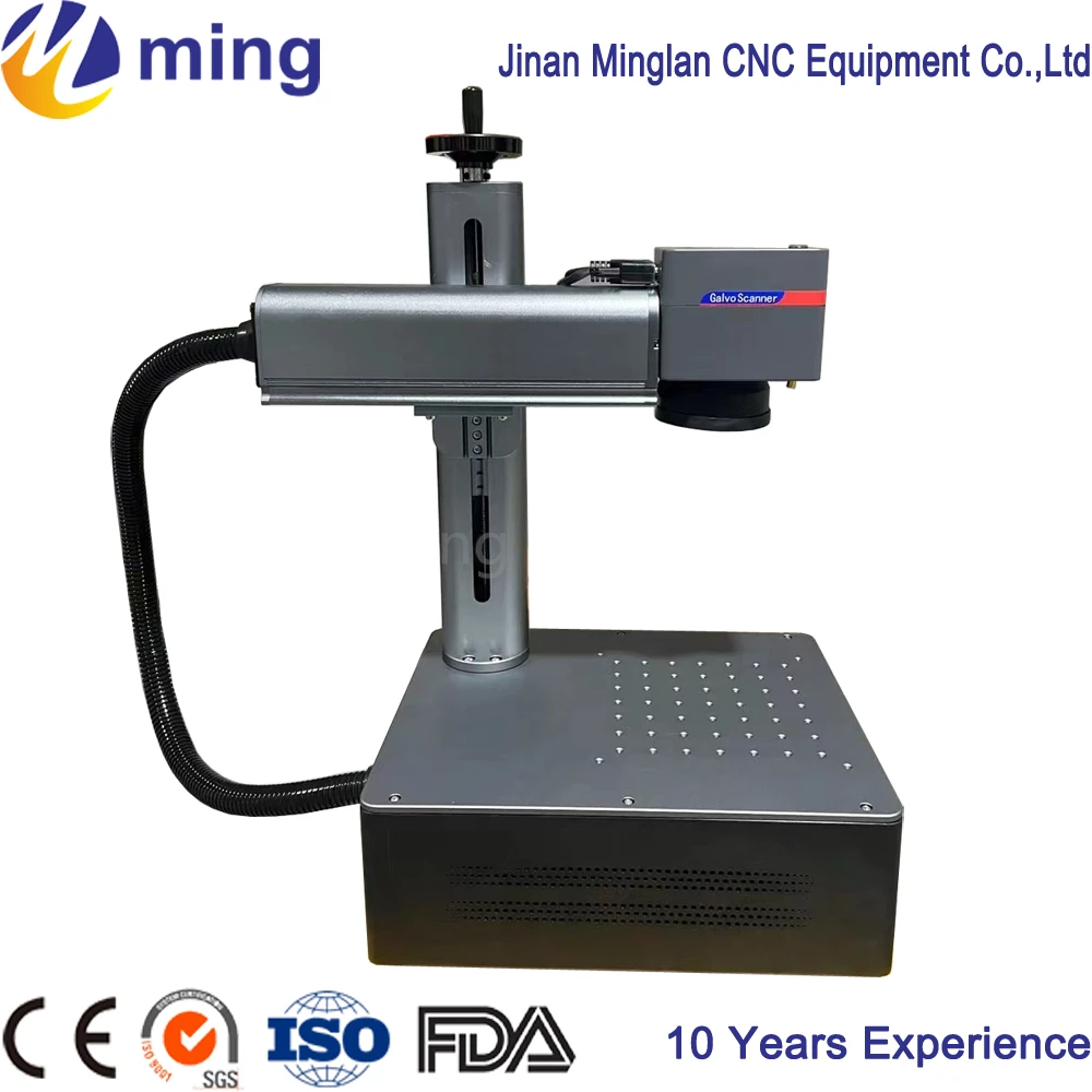 New Desktop Integrated 3W 5W 10W 20W 30W 50W 60W Laser Marking Machine Fiber /CO2 /UV