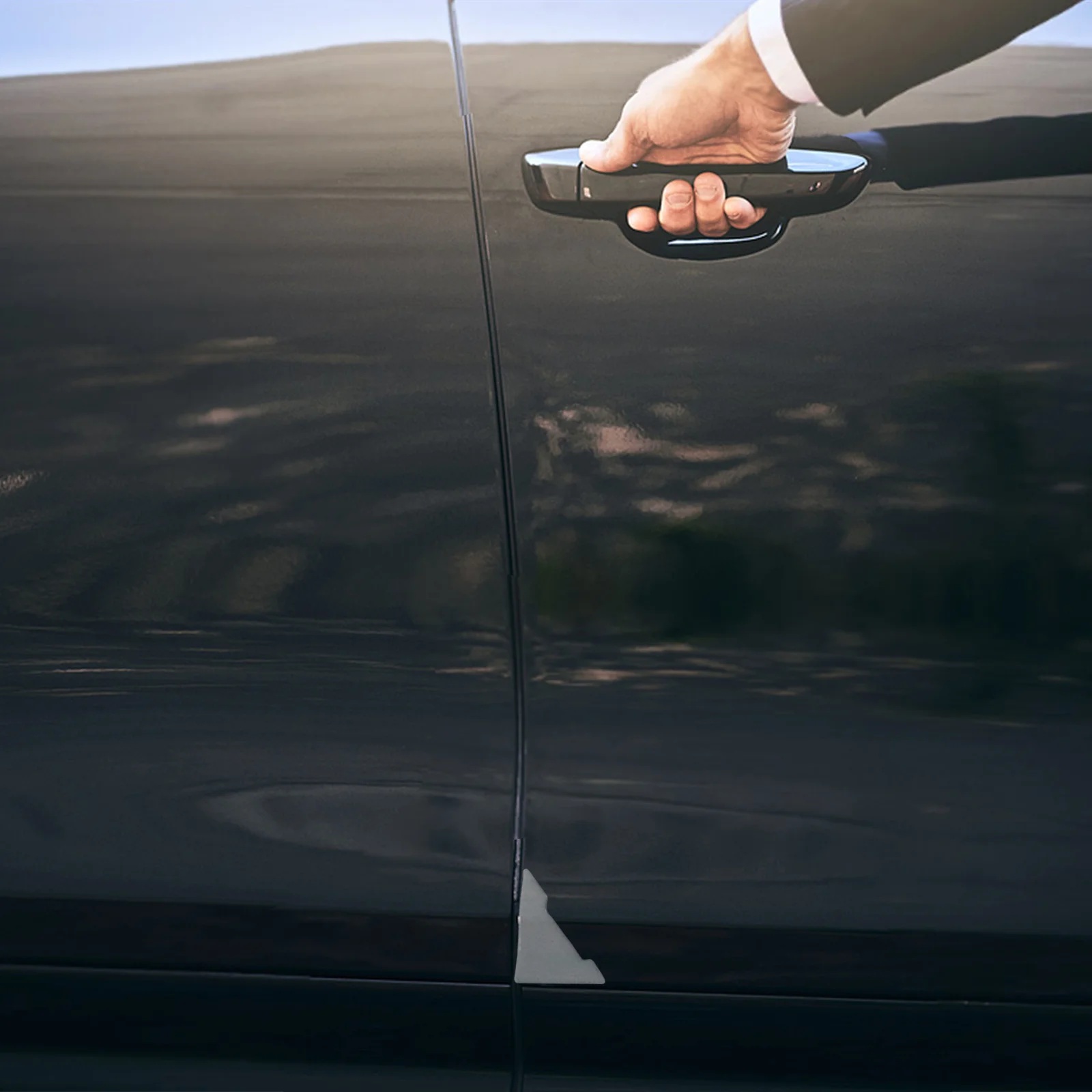 

8Pcs Car Door Protective Edge Guards Transparent Adhesive Anti Scratch Bumper Protector Corner Car Door Crash Protection