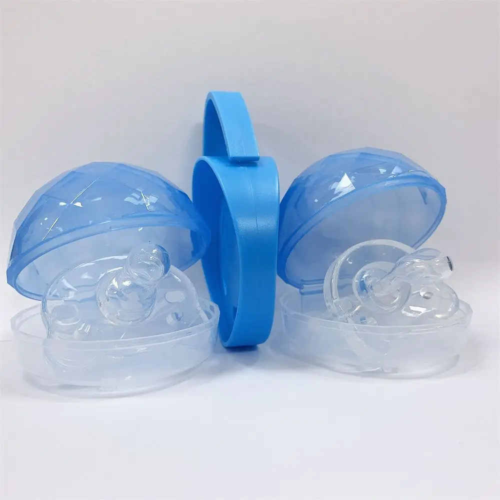 Baby Shower Gift Nipple Holder Case Soother Container Holder Baby Pacifier Box Snack Storage Case Pacifier Storage Box