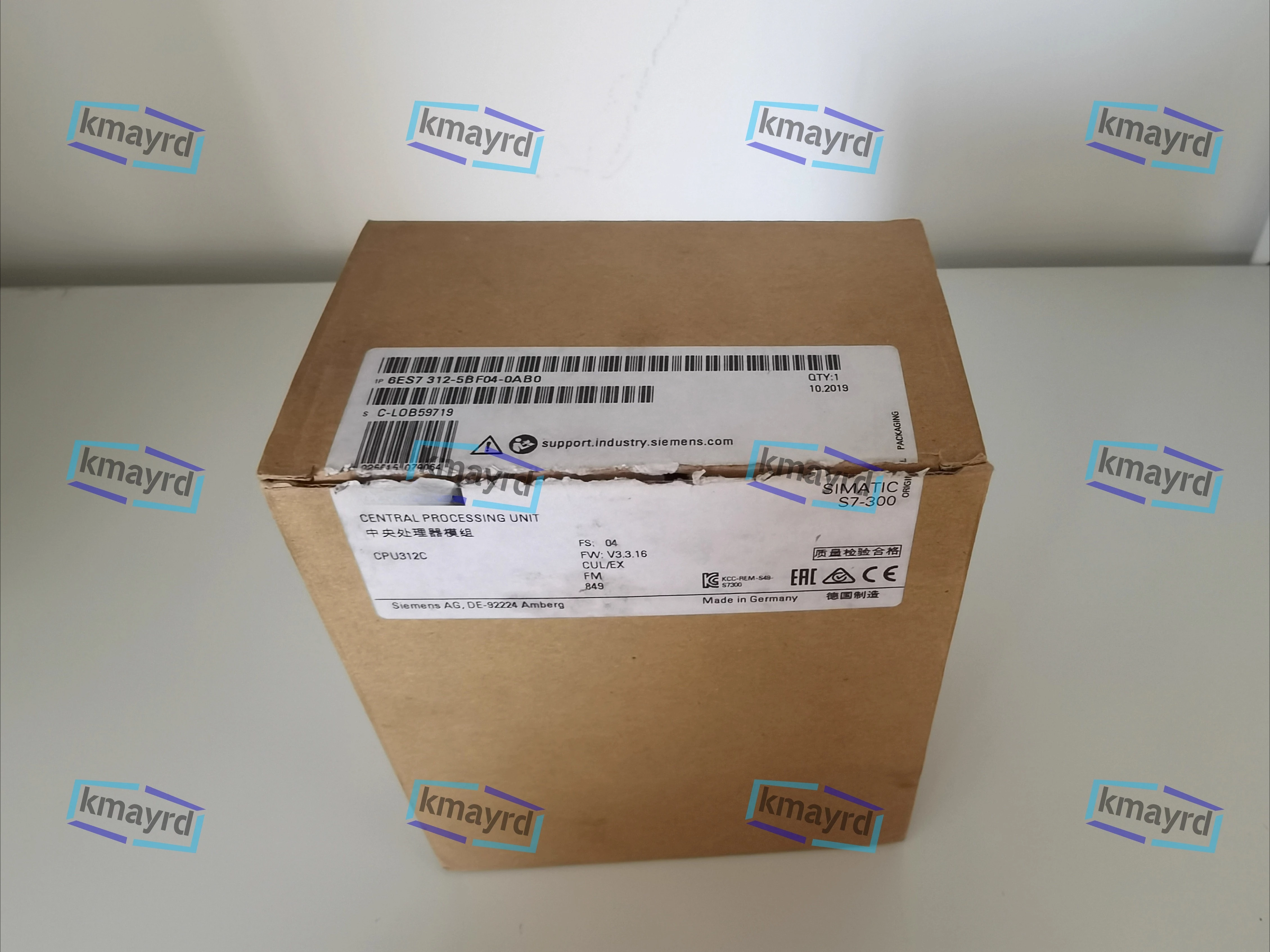 

6ES7312-5BF04-0AB0 Процессор S7-300