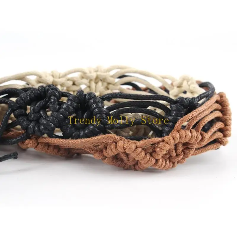 N5KB Banda para Sombrero Paja, Corbata para Cabello Boho, Pulsera Boho, Banda para Sombrero Boho, Banda para Sombrero
