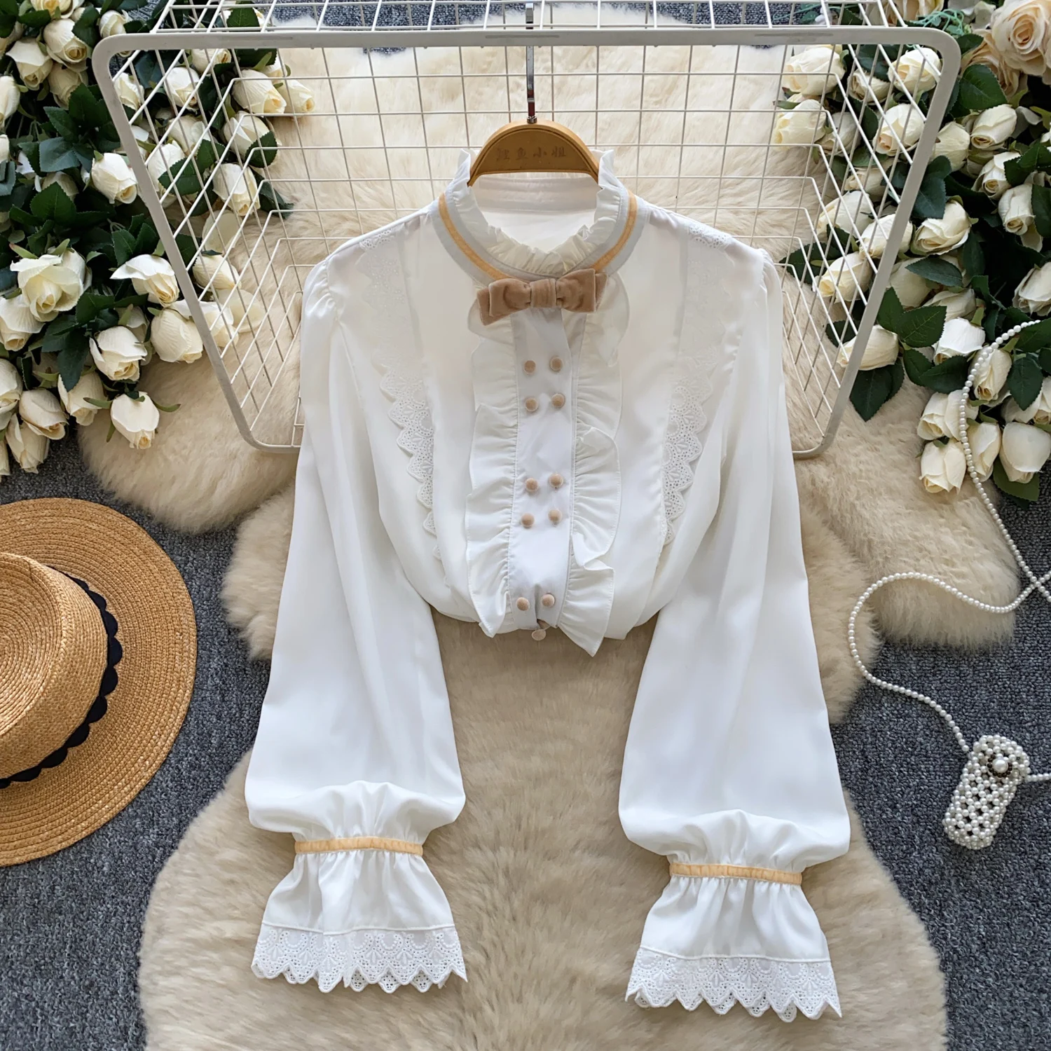 

Женские винтажные дворцовые топы принцессы, рубашки, женские праздничные блузки для вечеринки, дня рождения, формальные элегантные топы с оборками и бантом, банкетные топы