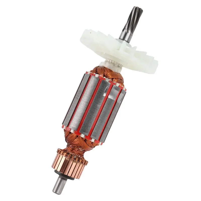 For GBH 2-26 2-26DRE GBH2-26 DFR Rotary Hammer Replacement Armature Rotor Anchor 220-240V Electric 7 Teeth-[A002 Wind]