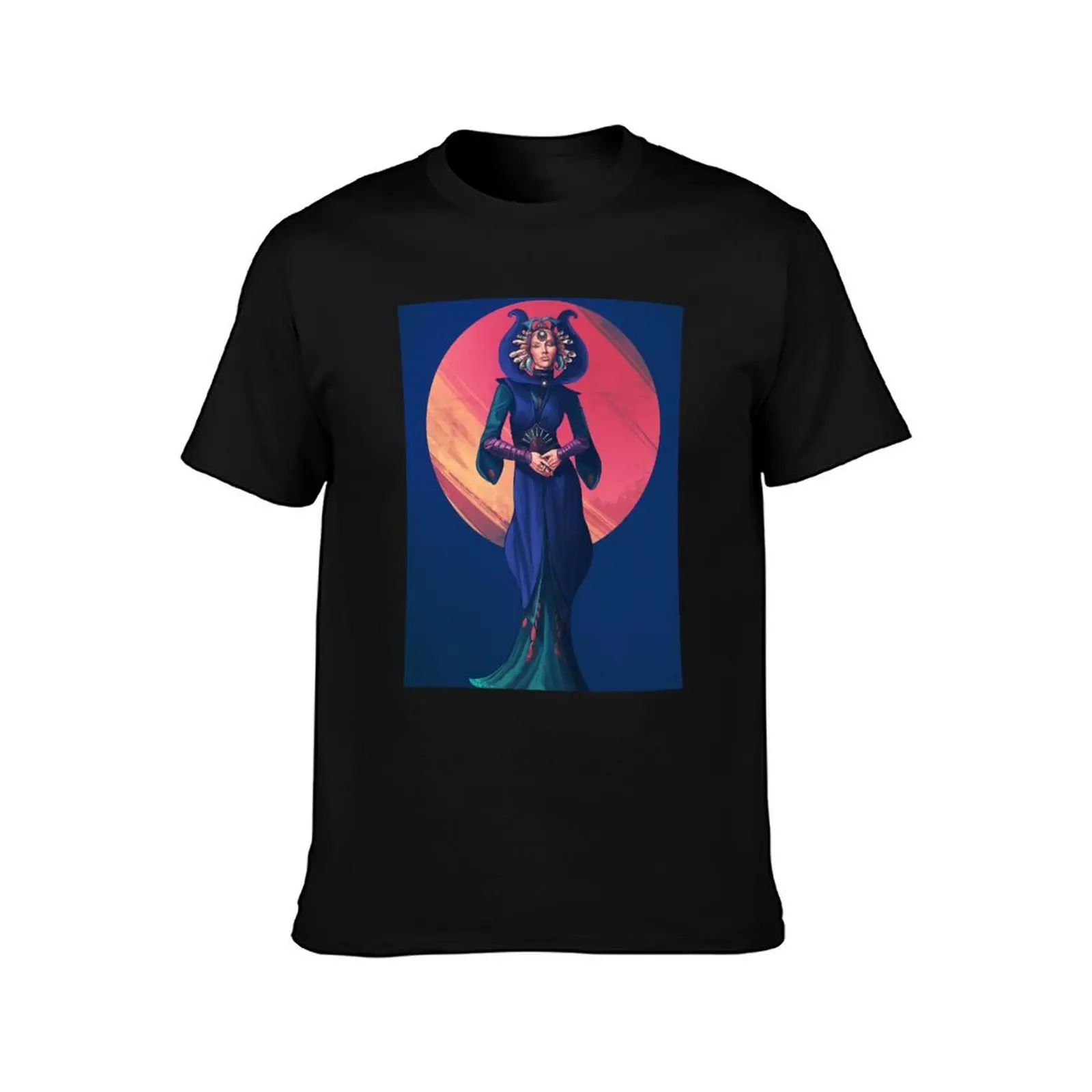 Duchess Satine Kryze T-Shirt Plus Size Solid Color T-Shirt