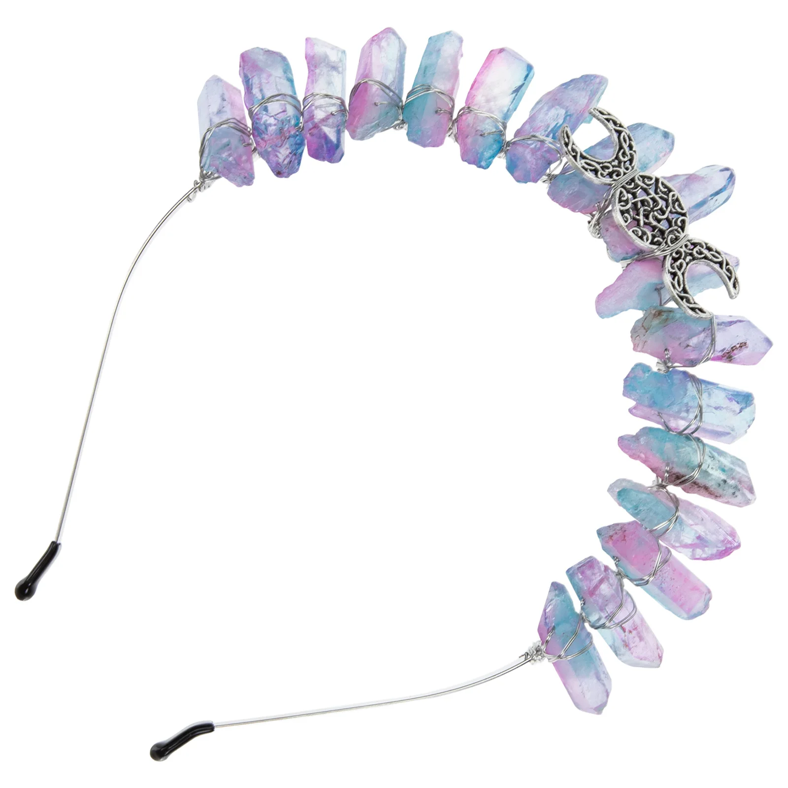 

Crystal Crown Headband Rhinestone Tiara Hair Birthday Adult Crowns Women Elegant Sorcerer Handmade Accessories Hairstyling Tools