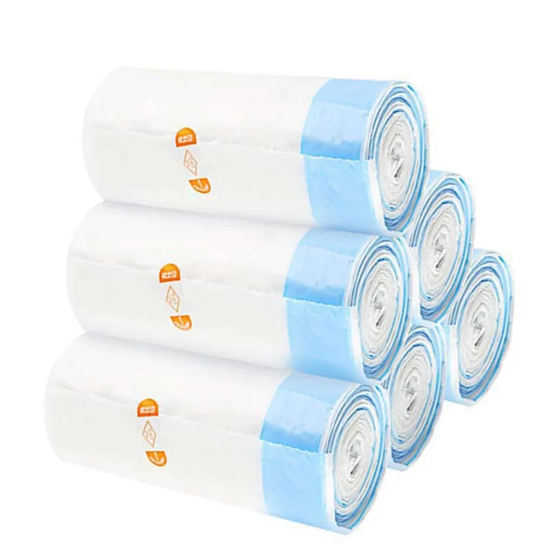 

Smart Cat Toilet Garbage Bag, Cat Litter Basin Collection and Storage Bag, Environmentally Friendly Toilet Bag, 1 Roll/10 Pieces