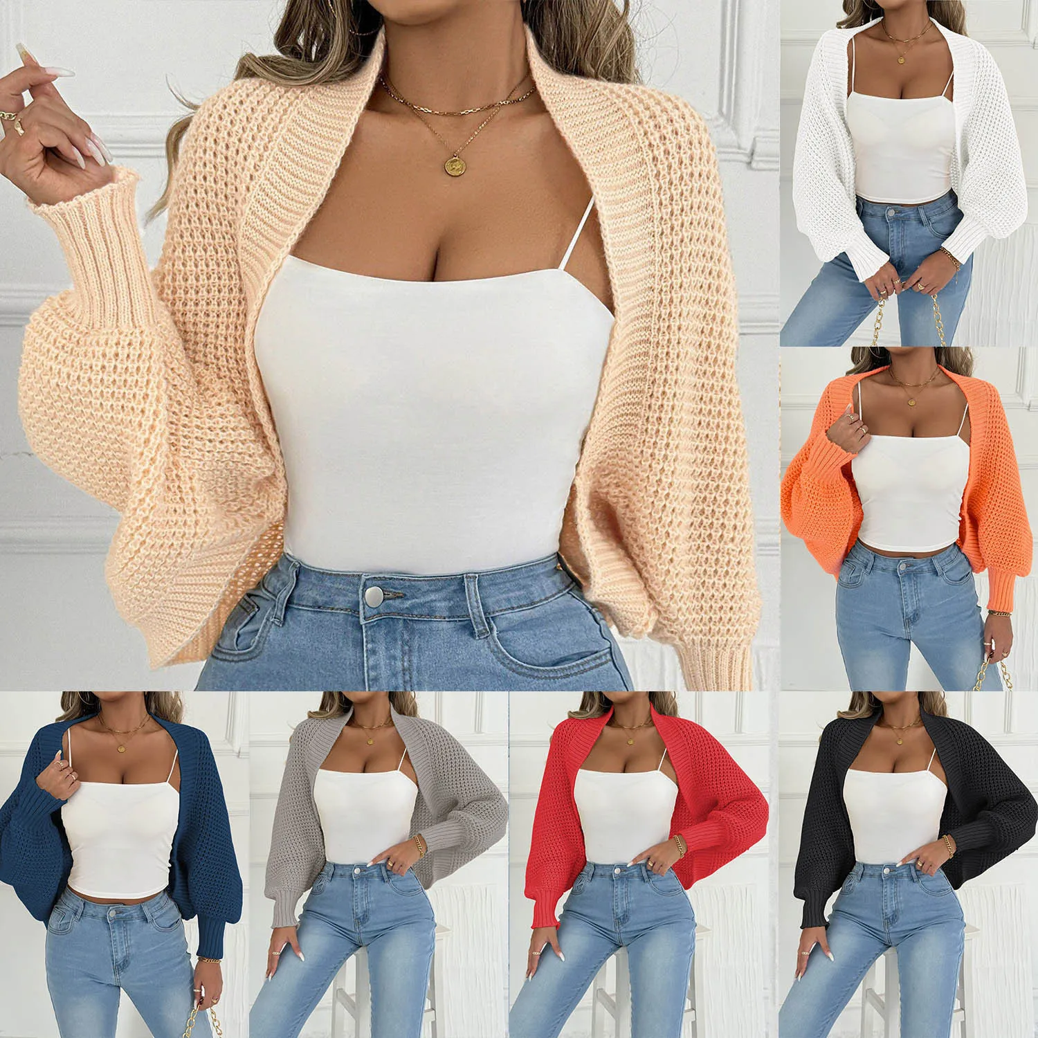 

Women's Oversized Asymmetrical Cape Cardigan | Bestselling EU/US Style