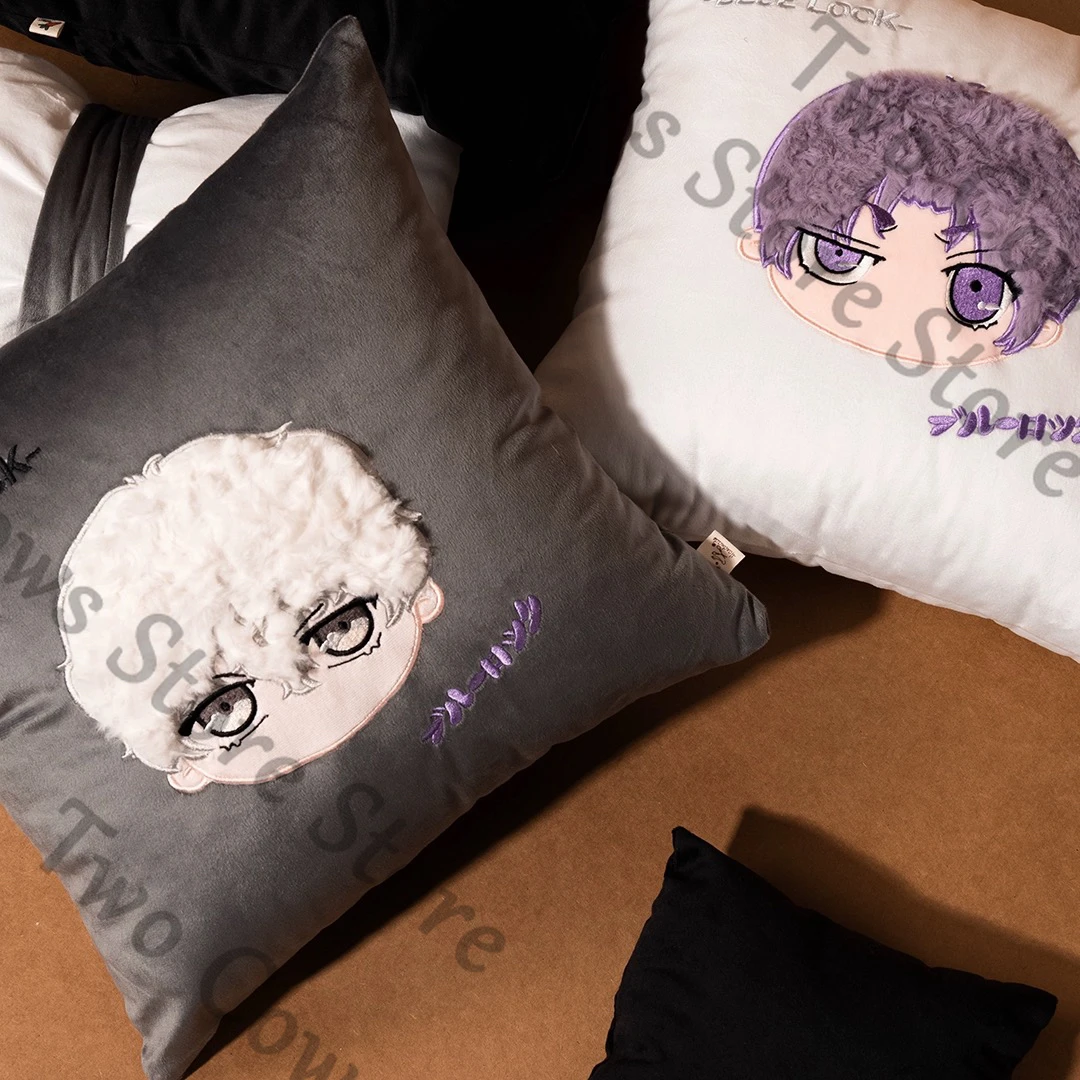 

Колеги BLUE LOCK Nagi Seishiro Mikage Reo 40x40 см бархатная плюшевая подушка мягкость и комфорт, милый подарок высокого качества