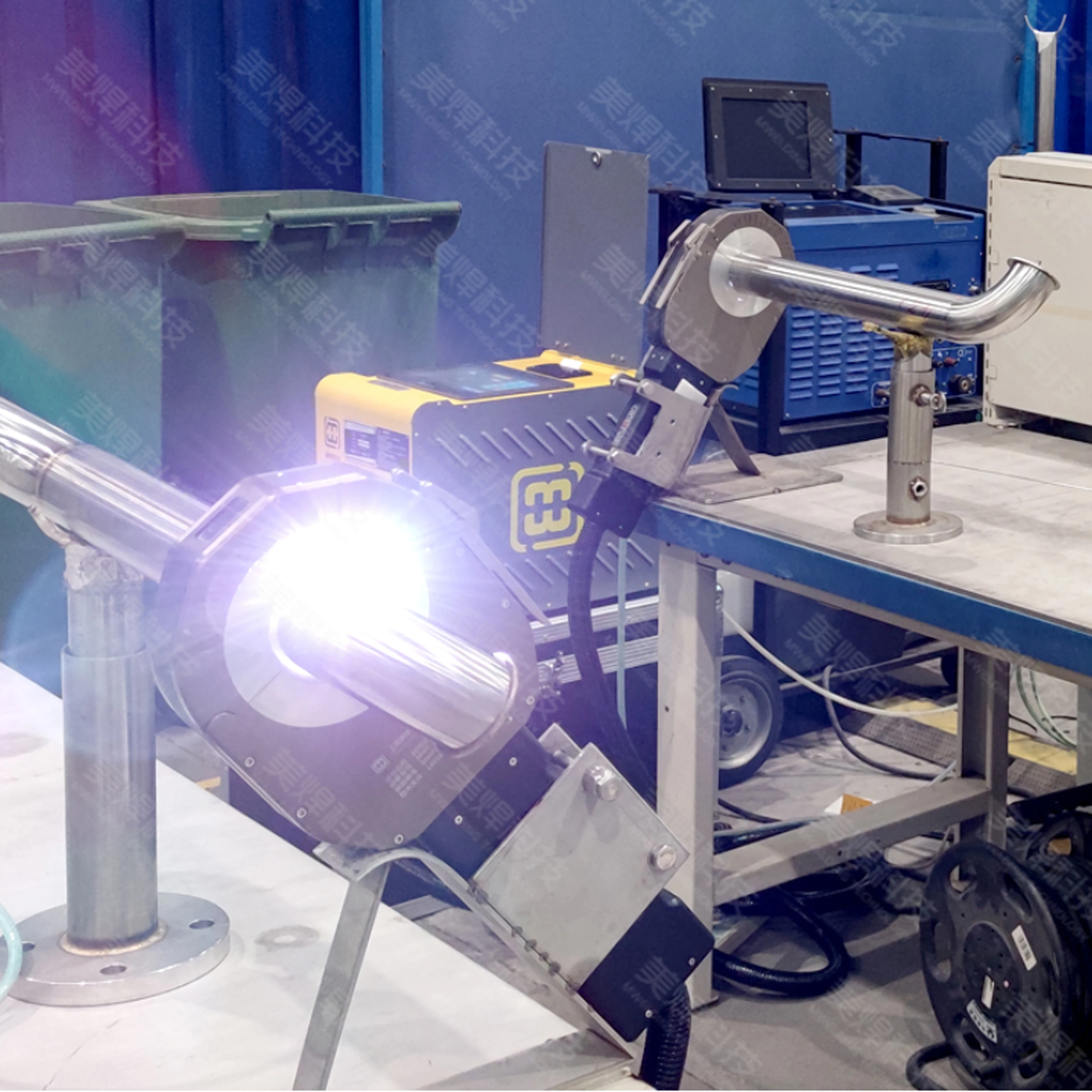 Mesin las busur argon otomatis level sanitasi 2024 MWF-80