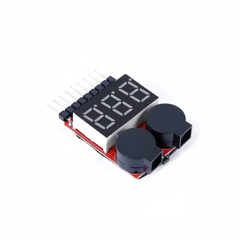 Beep sound/aviation model lithium battery tester/battery level display/low-voltage alarm/over discharge protector/1S-8S