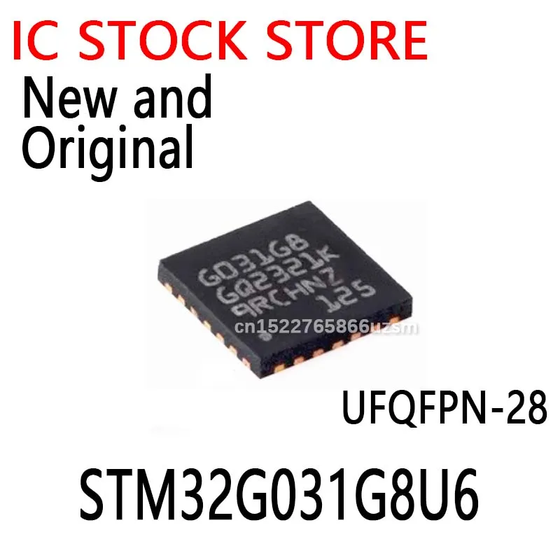 1PCS New and Original STM STM32G STM32G031 STM32G031G8 STM32G031G8U MCU UFQFPN-28 