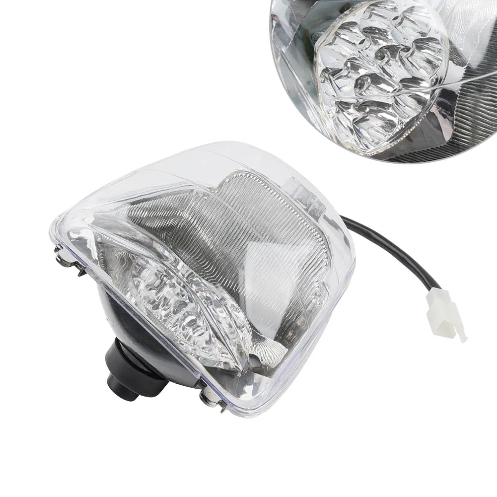 For Chinese ATV Quad Dirt Bike LYD Head Light Headlight w/ Bulb Wiring For 50cc 70cc 90cc 110cc SUNL COOLSTER TAOTAO