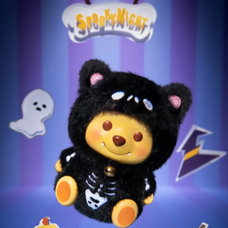جديد هالوين مخيف ليلة سلسلة بوه الدب صندوق أعمى اليقطين ليلة رائعة أفخم لطيف حلية Kawaii لعبة الهدايا