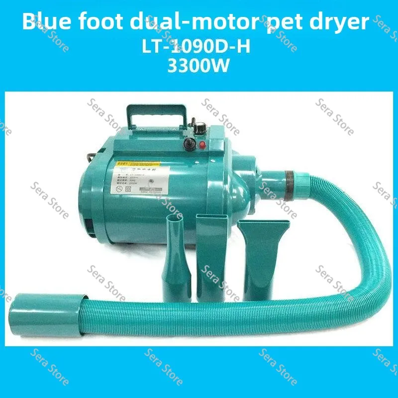 Dual-Motor Pet Hair Dryer High-Power Silent Dog Grooming Dryer for Large Dogs Professional Pet Blow Dryer