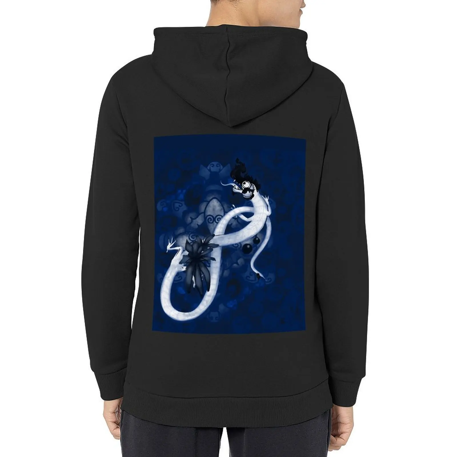 

Mandala Dragon Hoodie graphic t shirts men men's autumn clothes men's sweat-shirt set autumn mens hoodie