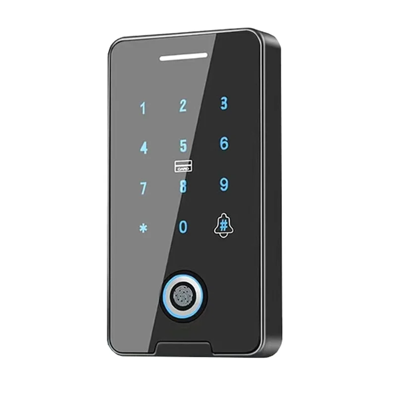 B68C Tuya Fingerprint RFID Access Control System Smart Türschloss Elektronische Tor Öffner Hause Digit Tastatur Biometrische