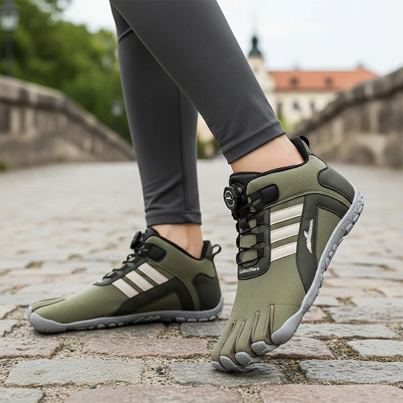 Five-Toe Water Shoes, Barefoot Sneakers for Hiking, Beach, Yoga & Outdoor Sports, Non-Slip & Breathable