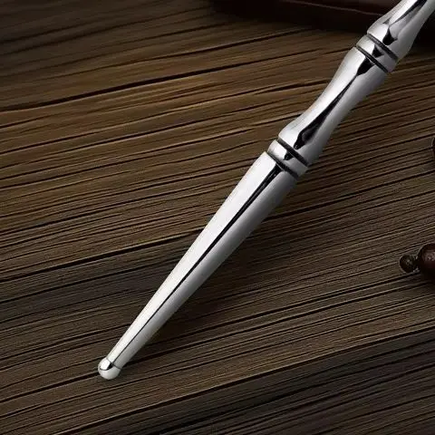 

Acupuncture Pen Facial Reflexology Body Massage Tool Retractable Double Headed Point Probe Pen for Face Massager Massage Stick