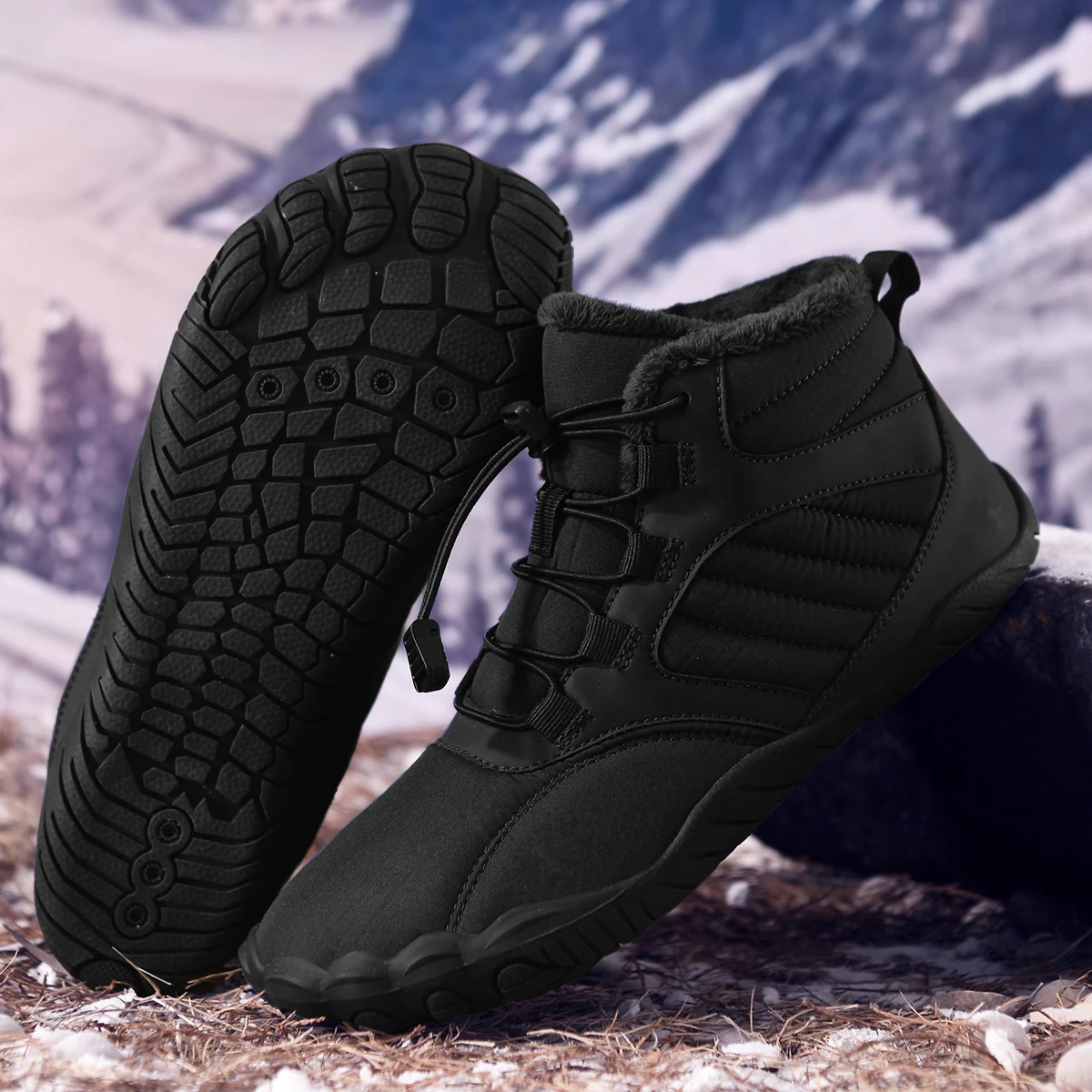 Sepatu Bot Salju Unisex Berlap - Anti Loop Rubber ulasan dan harga