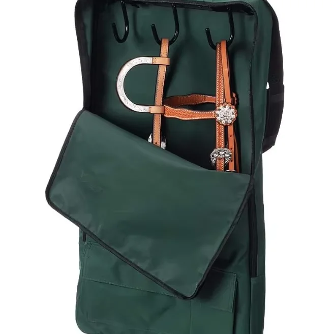 Custom Hook-Count Horse Tack Bag, Equipment Storage Organizer