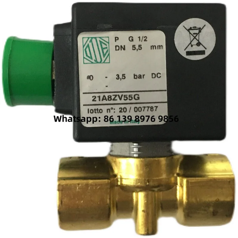 Italian ODE Normally Open Solenoid Valve 21A8zv55g 14W