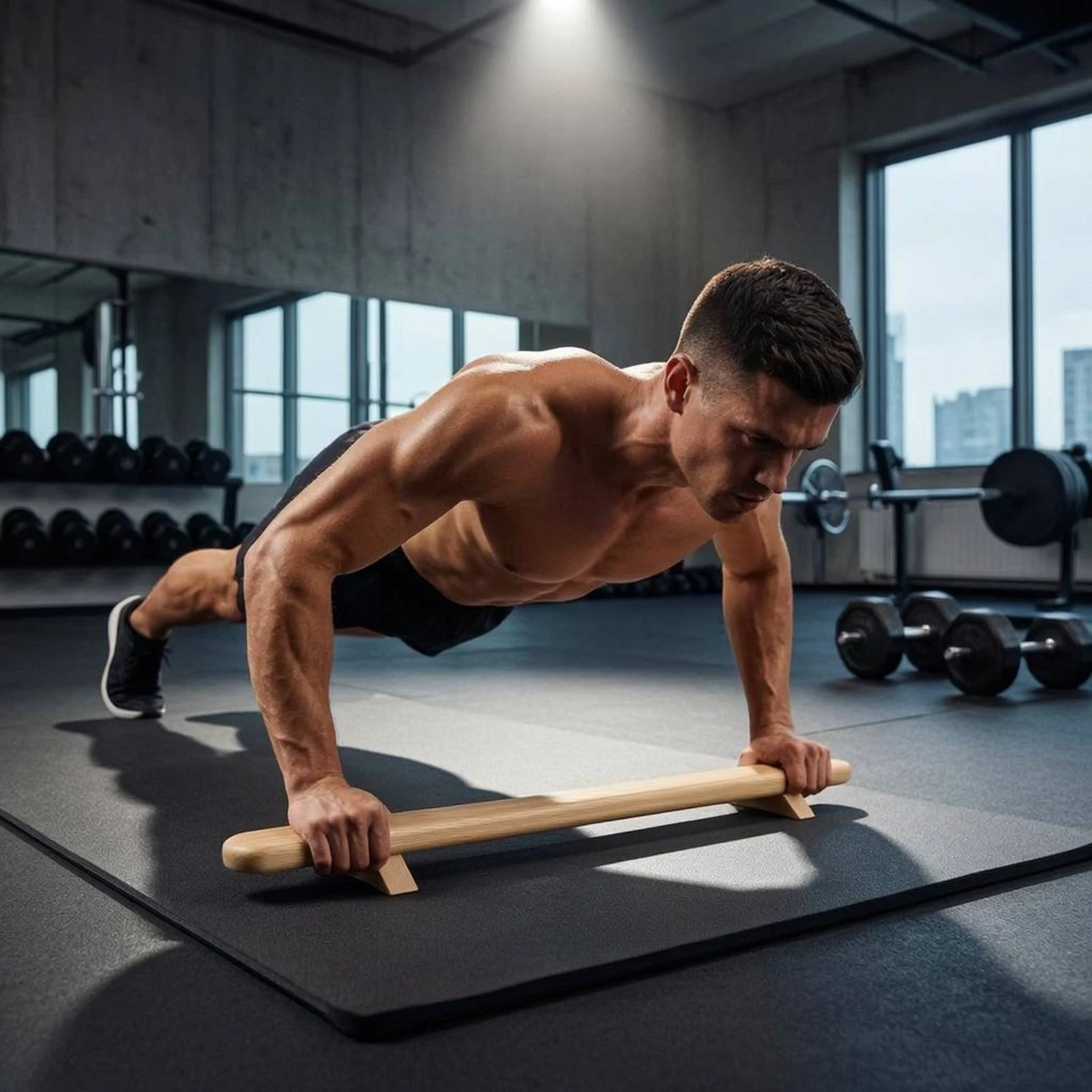 حامل تمارين الضغط من الخشب الص - مراجعة Push Up Stand Bar وسعره