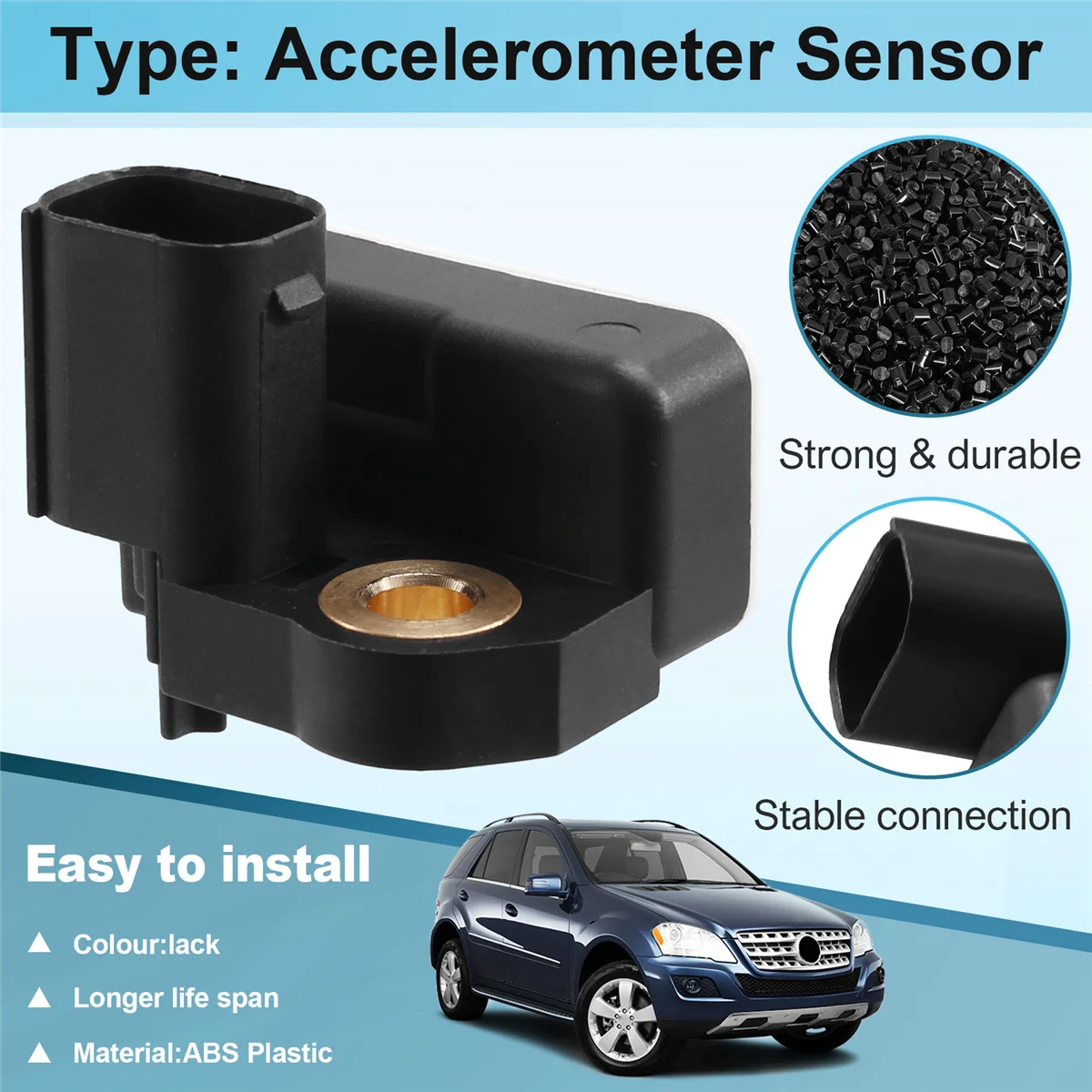 

Accel-A0055421218 Car Accelerometer Sensor for M/S//E//A/ Class 2008-2018 0