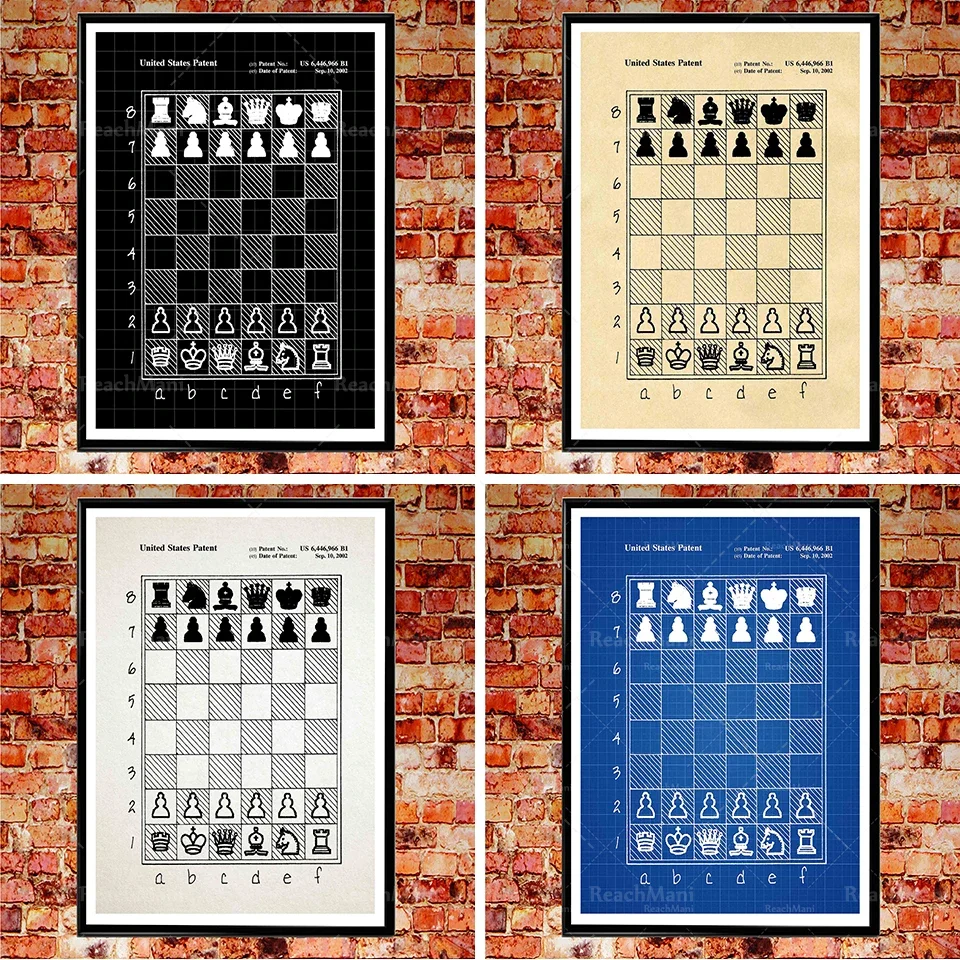 Chess Decor Chess Wall Art Chess Poster