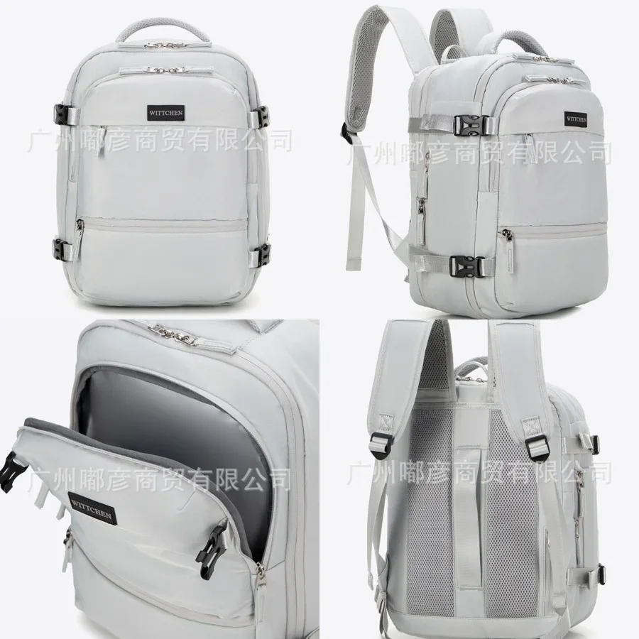 

【Новый стиль】Рюкзак для деловых поездок WITTCHEN, польский бренд, с возможностью расширения вместимости, подвесной, на колесиках, полностью открывающийся для удобства переноски.