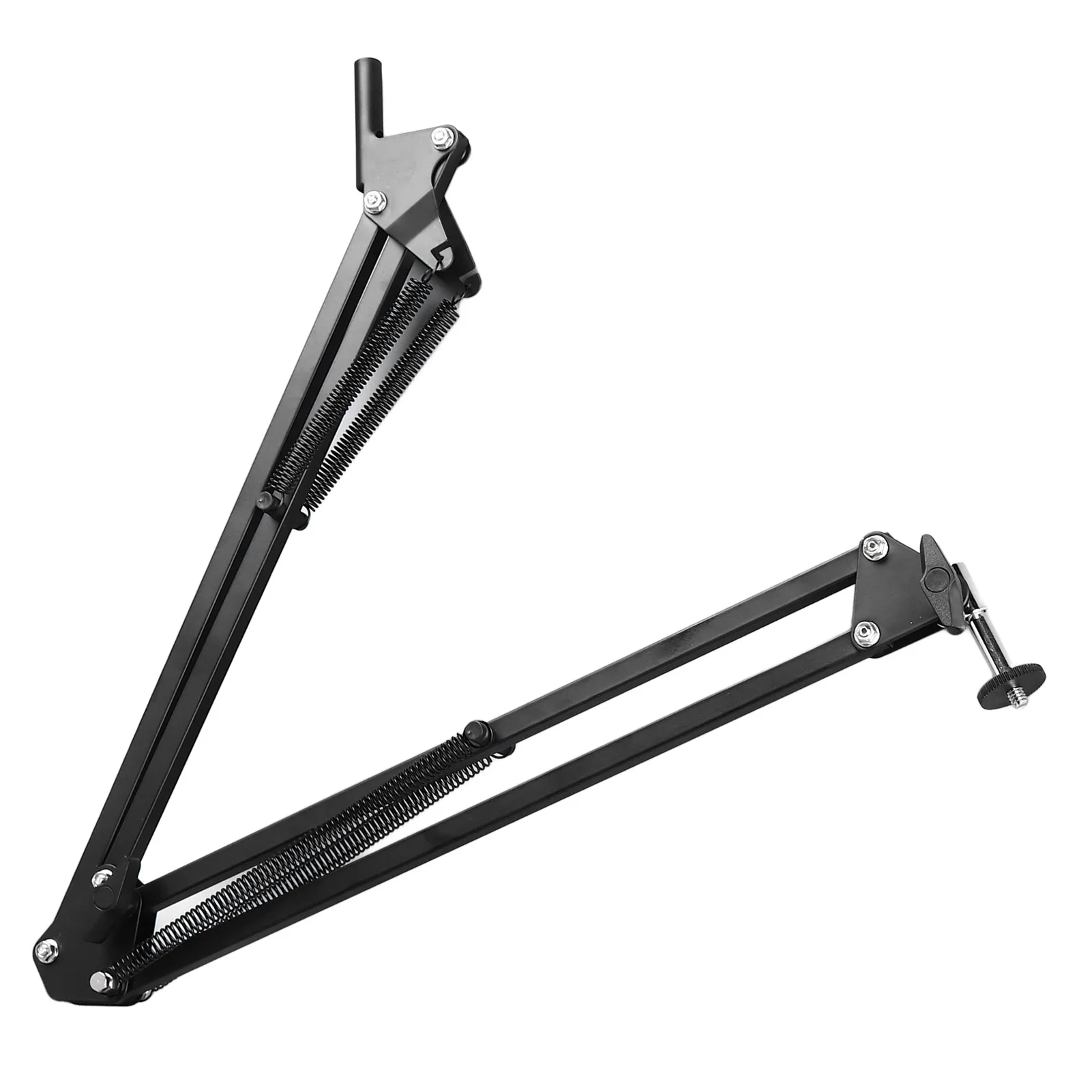 مجهر أحادي العين حامل مرن 360 درجة ذراع قابل للتعديل 42 مللي متر مجموعة حلقات العدسة الصناعية للاستخدام المختبري والصناعي