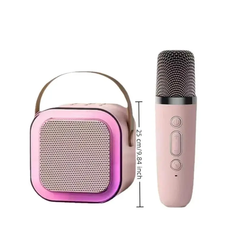 Wireless Karaoke Bluetooth Speaker Machine Portable Mini Speaker Set K12 Home Family Singing Children's Gifts