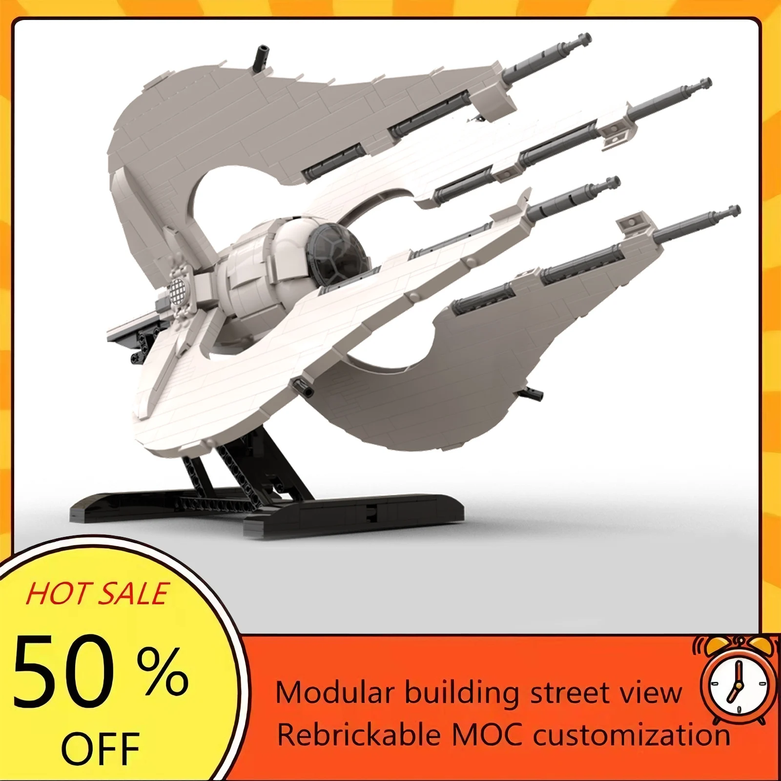

890PCS Popular Space War Movie Model MOC Building Bricks Spaceship Modular Technology Gifts Holiday Assemble Children Toy Suit
