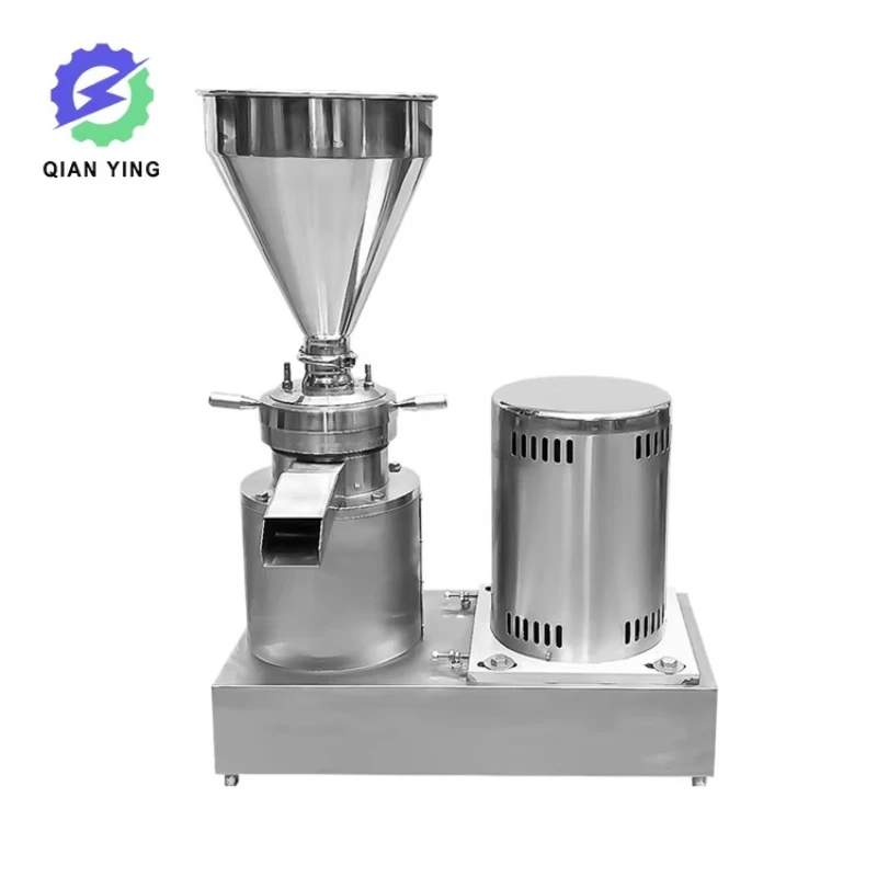 Automatic Chicken Colloid Mill Wet Grinder for Chilli Fish Tomato Groundnut Paste Shea Peanut Butter Making Machine