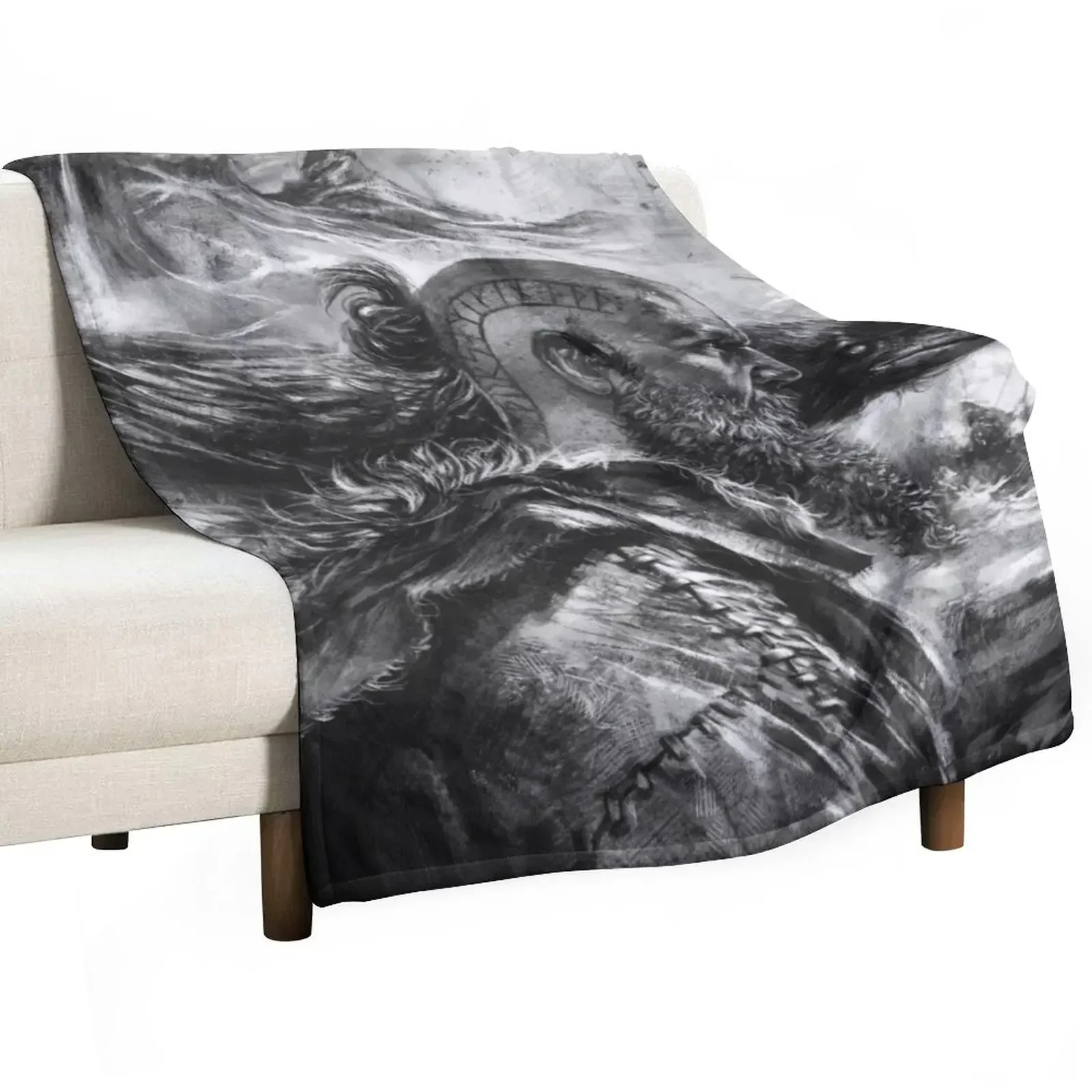 Among the Gods Throw Blanket decorative Cute Plaid Blankets