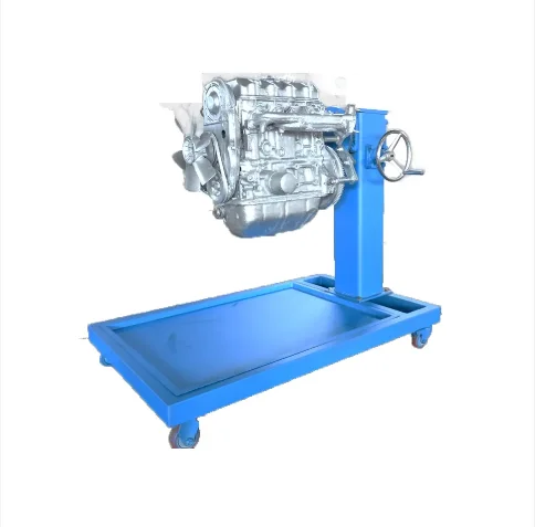 1000kg Truck Engine Repair Shop Engine Rotating Stand Workshop Auto Tools Car Engine Stand Heavy Load Rotating With Wheels
