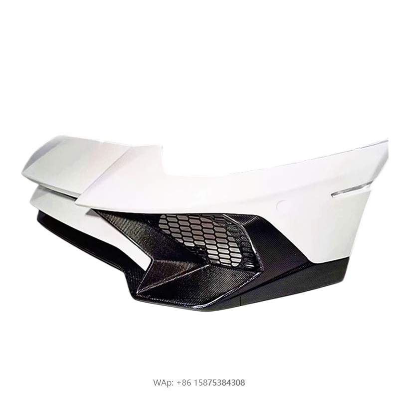 

Aventador LP700 LP720 Upgrade LP750SV Style Semi-Carbon Fiber Front Bumper