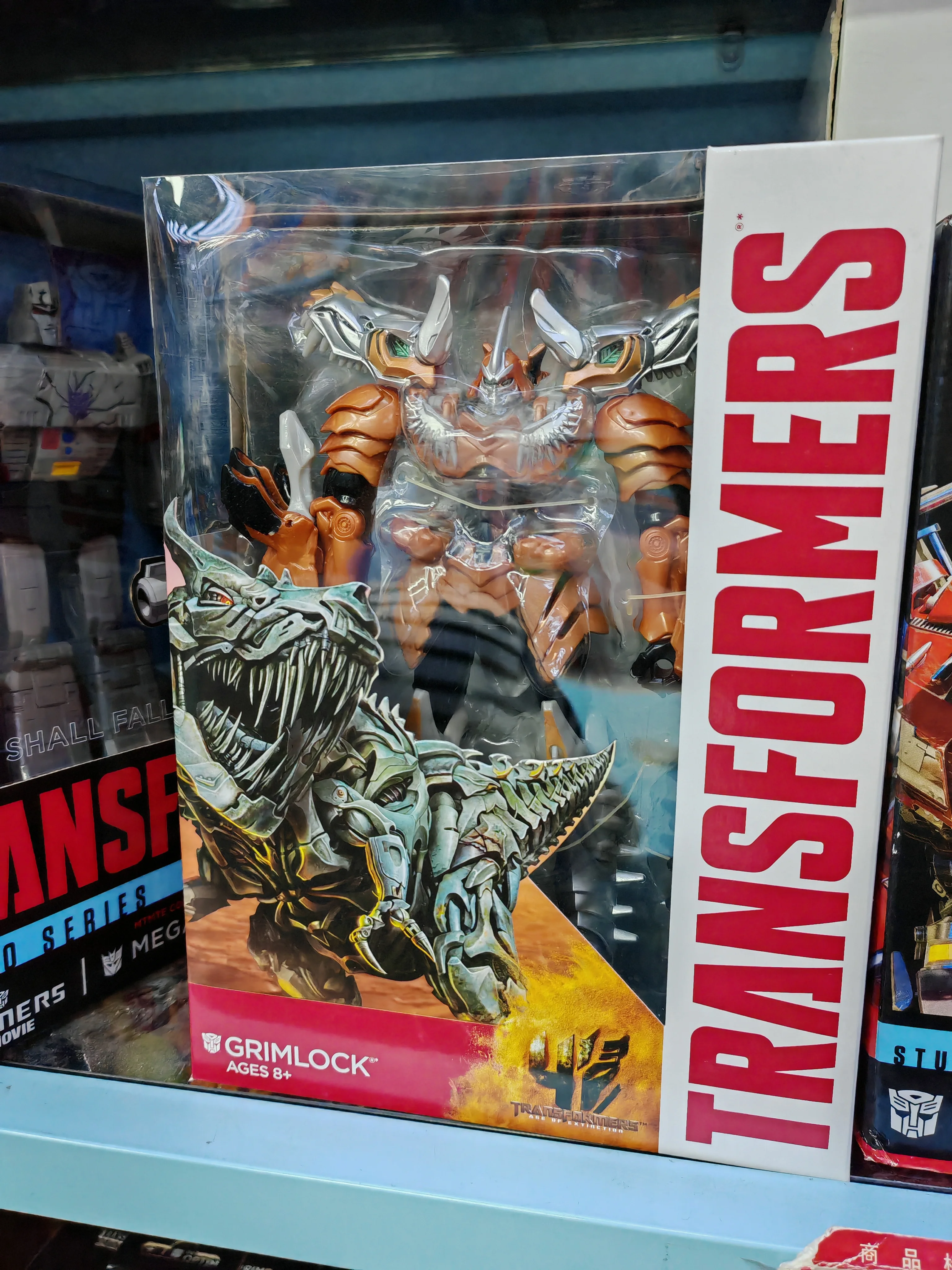 Figura de acción de Grimlock, Dinobot de la película Transformers 5: La Extinción, modelo de robot de juguete