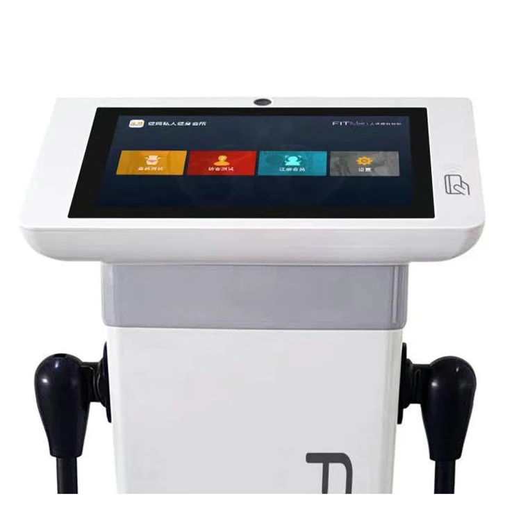 2025 Monitor Calculator Hand Measure Machine BMI Height Weight Body Fat Composite Analys Body Scanner Analyzer Machine