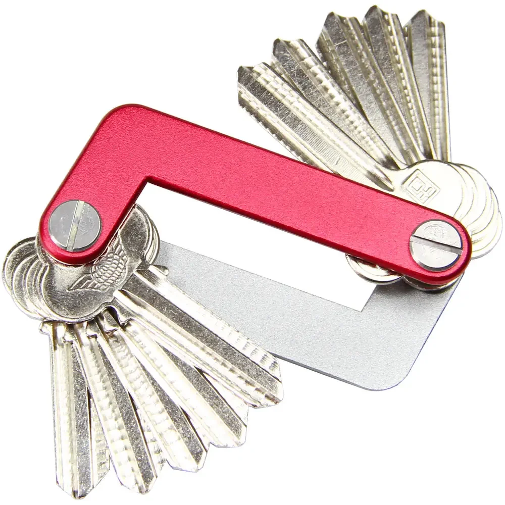 

QingGear OKEY Advanced Key Organizer Travel Key Kits Light Weight Quickly and Easily Open door key Holder folder keys bar Tool