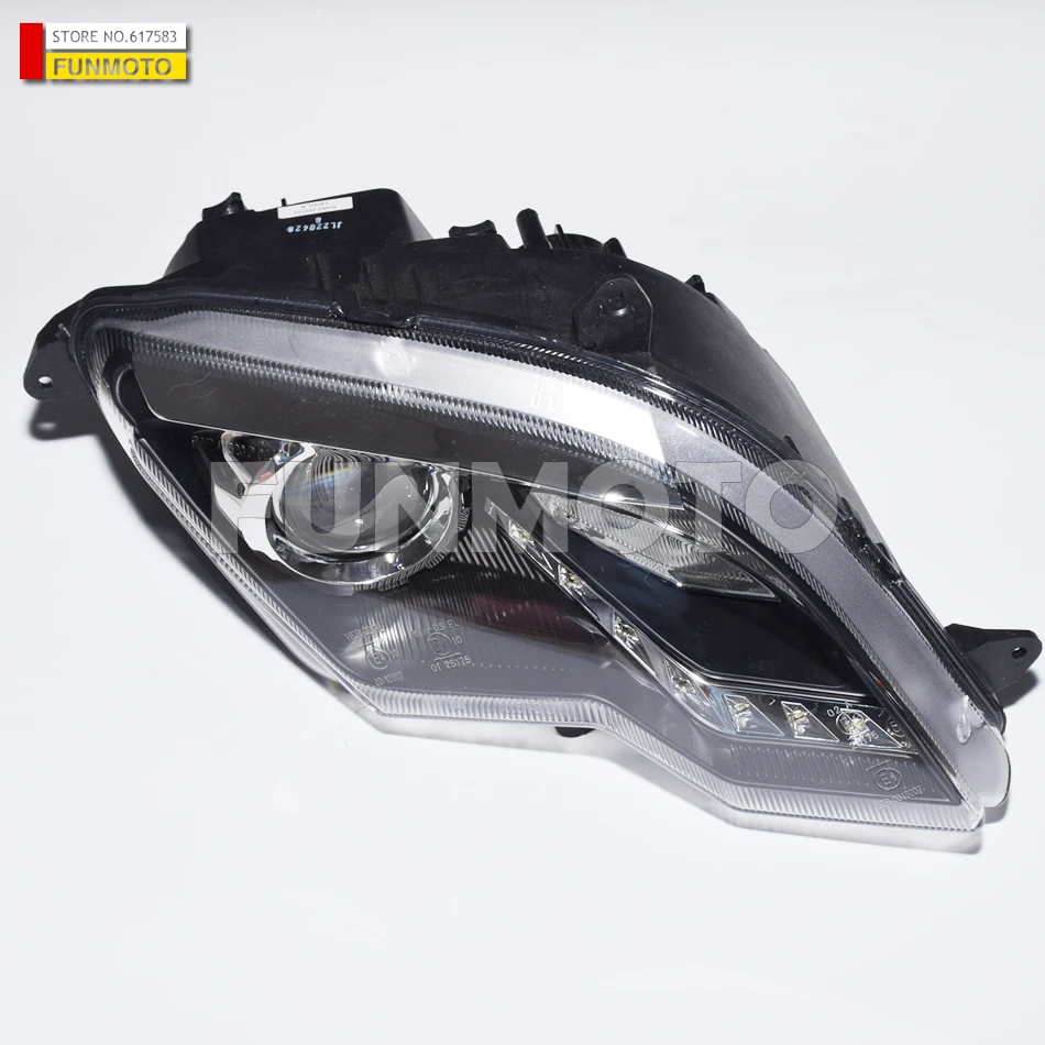 

1pcs right headlight suit CF1000ATV code is 5UW2-160120
