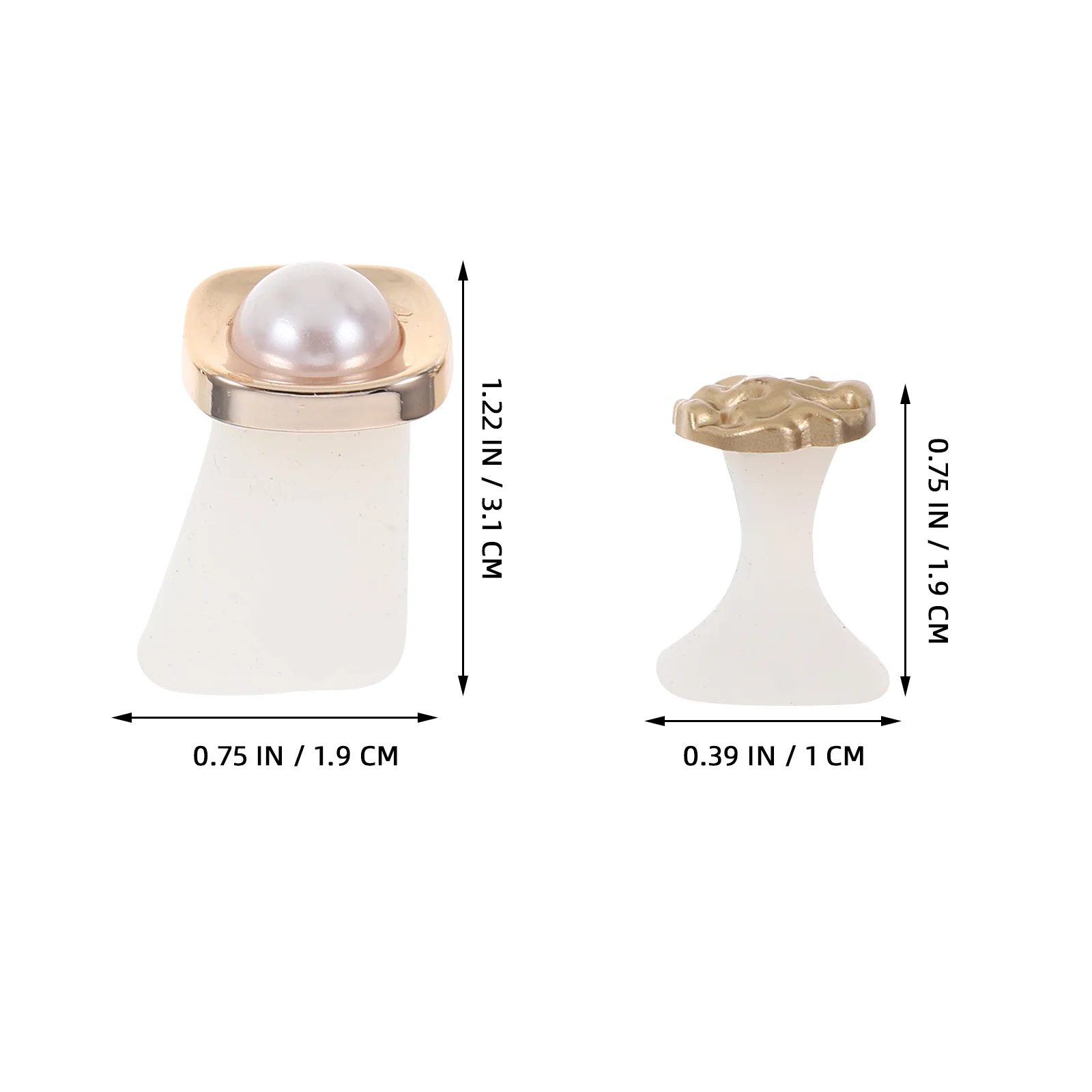 16Pcs Soft Silicone Toe Spacers for Pedicures Nail Art Precision Polish Application with Pearl Shell Daisy Design Reusable Foot