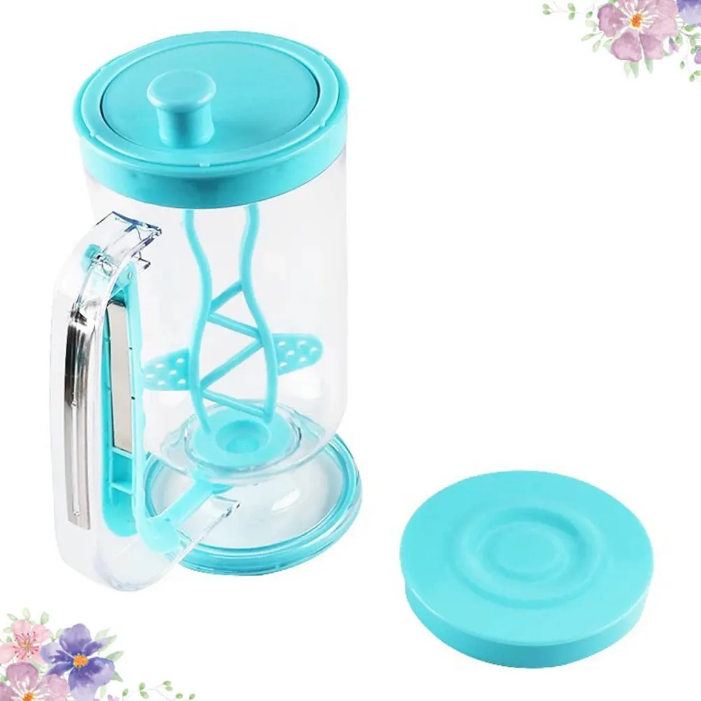 Sturdy Transparent Pancake Batter Dispenser Cup Mixes Dispenses All in One for Waffles Crepes Scones Brownies Baking