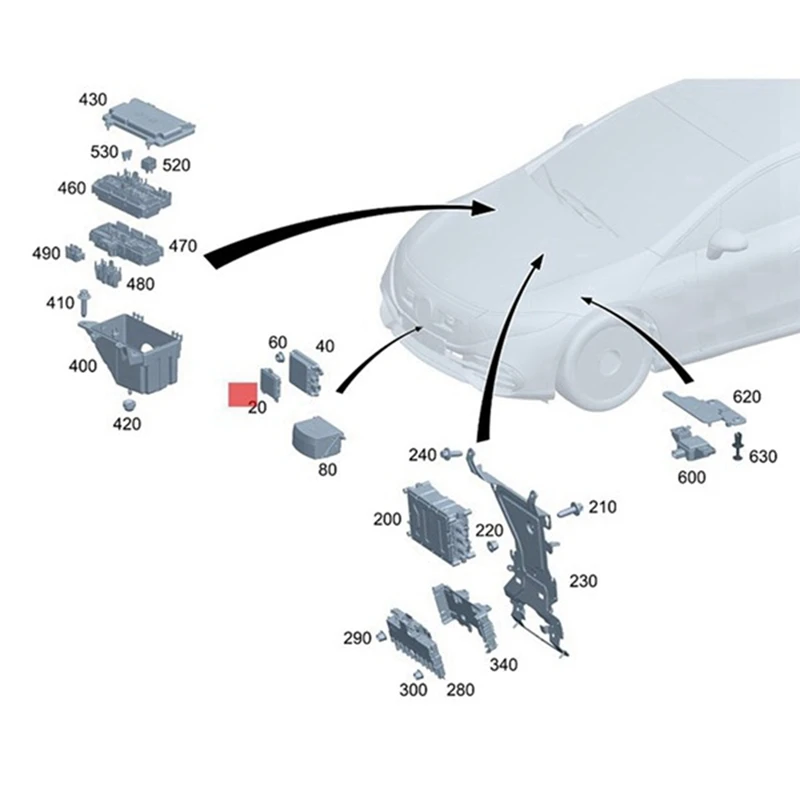 Automobile Radar Distance Sensor For Mercedes Benz C-Class AMG A0009052017 A 000 905 20 17 Benz Parts