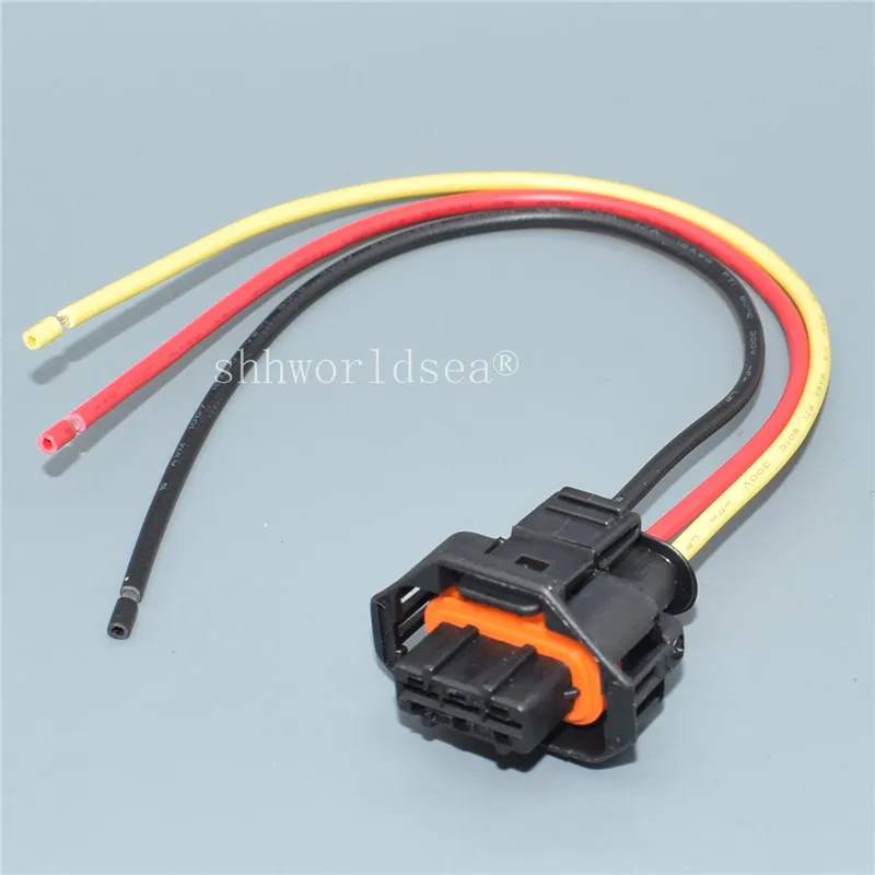 1/10 3P Auto Sensor Connector Common Rail Injection Pump Socket Pressure Crankshaft Position Sensor Plug 1928403966 1928404227