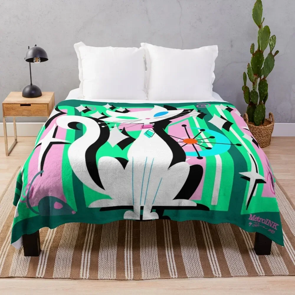 

Atomic Sasha Throw Blanket Cozy Throw Blanket Birthday Gift for Him Her