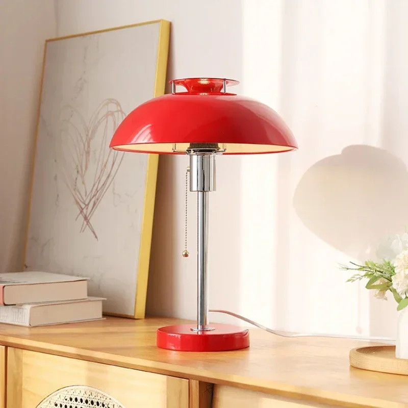 Modern Style Vintage Bauhaus Table Lamp LED E27 Retro Atmosphere Desk Lights Living Room Decoration Bedroom Bedside Studio